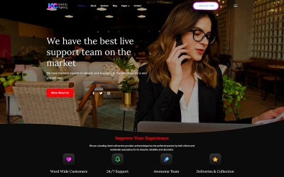 Kobimatic Digital Agency Template