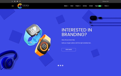 Colibric Brand Portfolio and Marketing Template