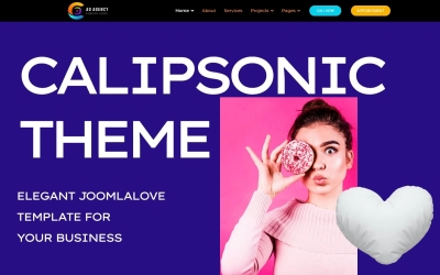 Calipsonic IT Solutions Technology  Template