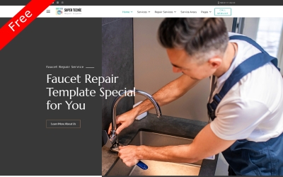 SuperTecnic Tecnic Services Free Template