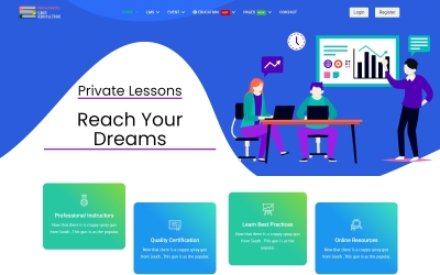 JL Matematic Online Education Template
