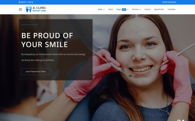 JL Clinic Medical Health & Dental Template