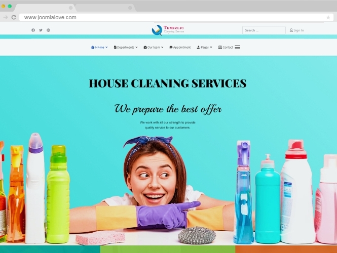 Cleaning Service Template