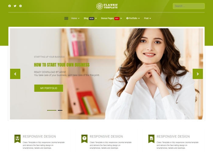 Classic Bussines & Corporate Template
