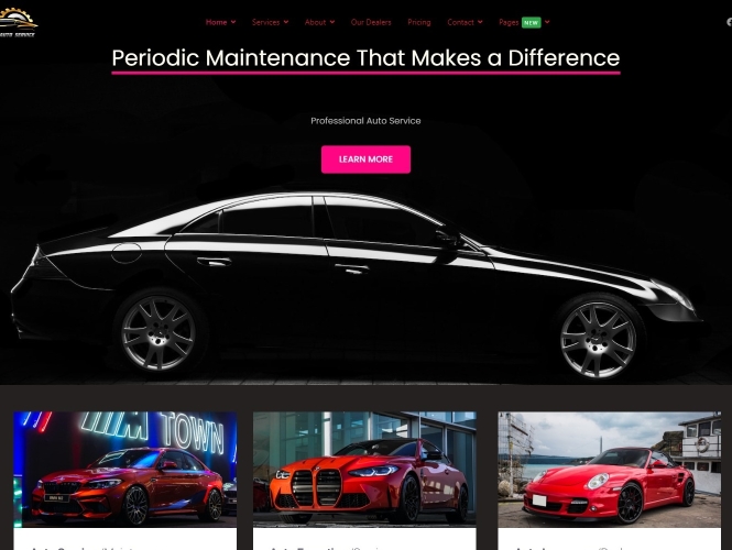 Auto Service & Expertiz Template