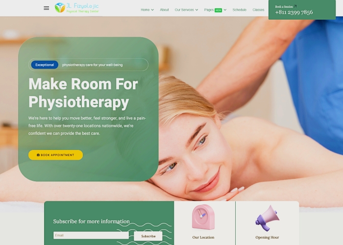 Jl Fizyolojic Psysical Therapy Template