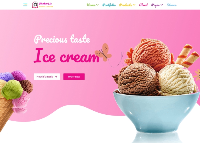 JL Shekerlic Patisserie Template