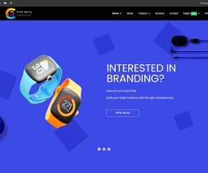 Colibric Brand Portfolio and Marketing Template