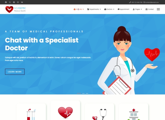 Academic Medical Template