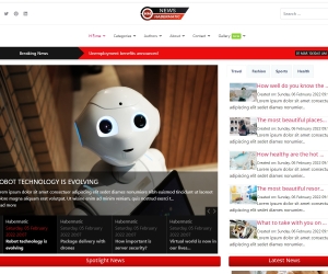 Habermatic News & Magazine Template