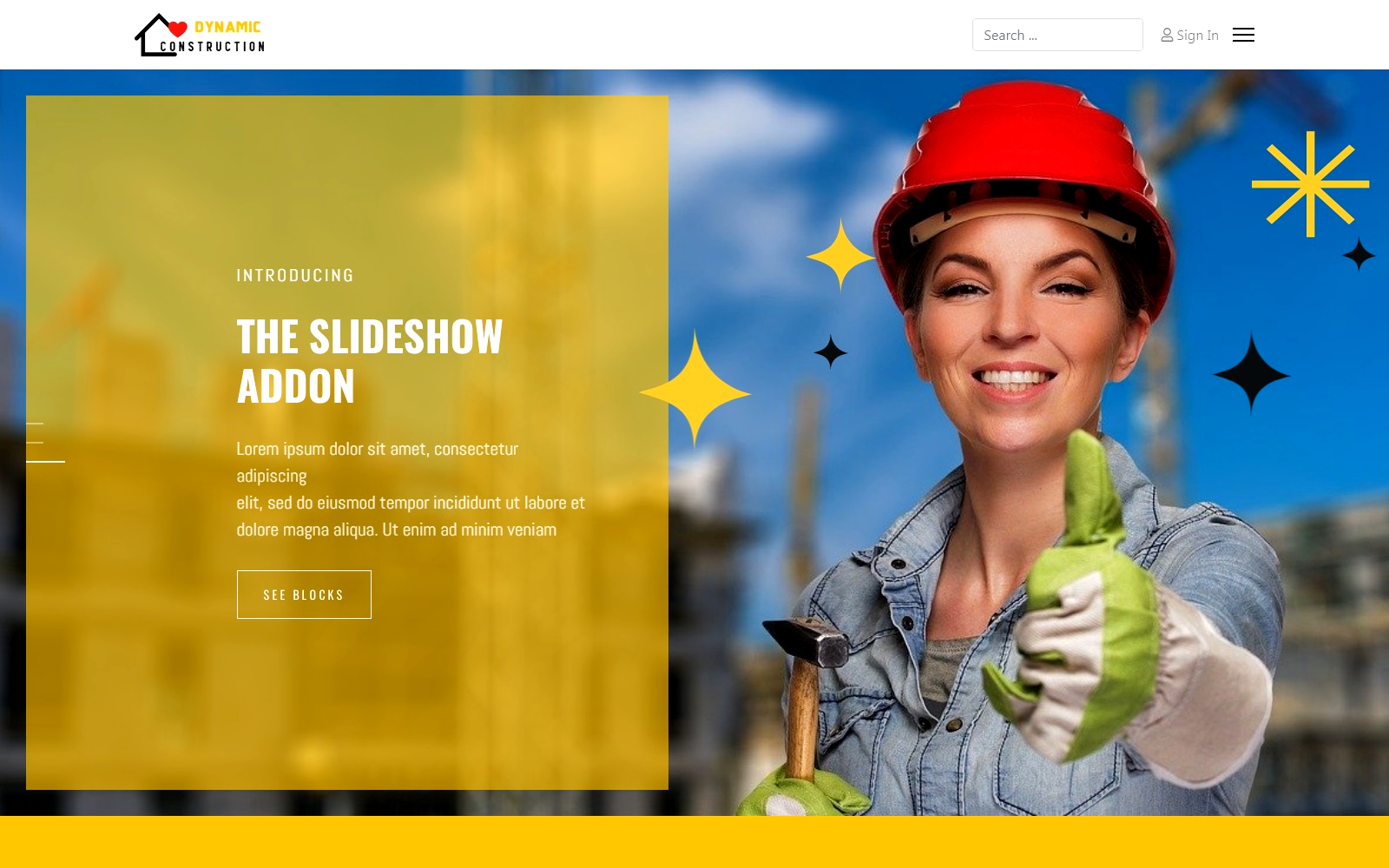 Construction Joomla 5 Templates